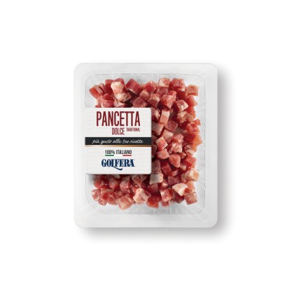 Pancetta dolce a cubetti 100g