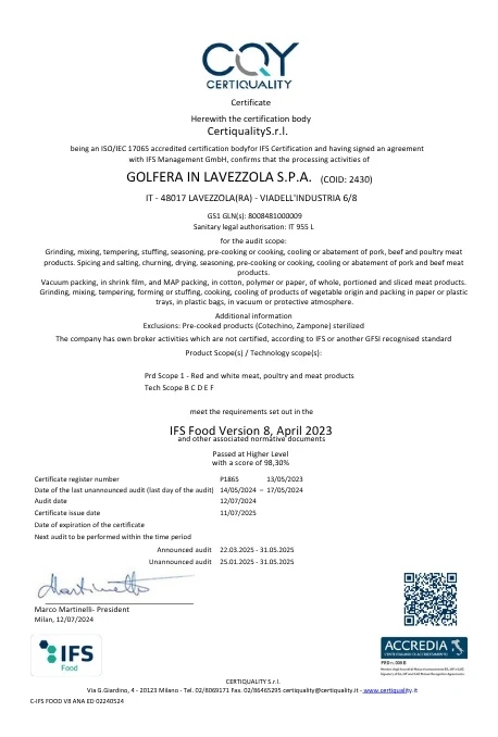 IFS Food (Lavezzola)