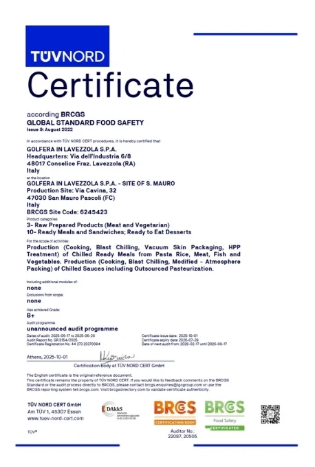 BRC Food (San Mauro Pascoli)