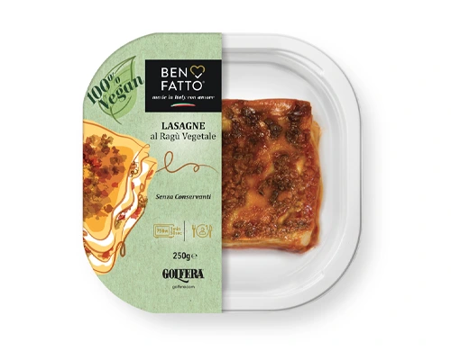 Lasagna al ragù vegetale