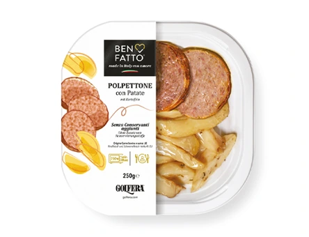 Polpettone con patate