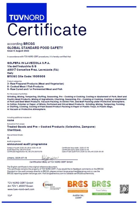 BRC Food (Lavezzola)