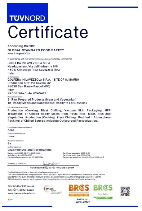 BRC Food (San Mauro Pascoli)