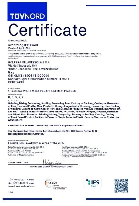 IFS Food (Lavezzola)