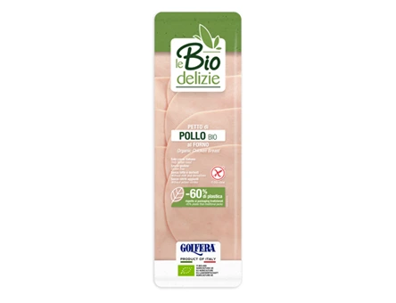 Petto di pollo al forno bio Rotolino 80g