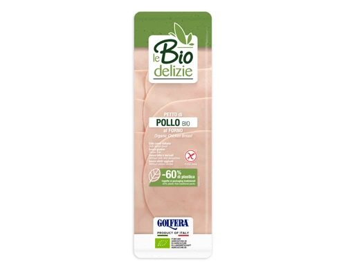 Petto di pollo al forno bio Rotolino 80g