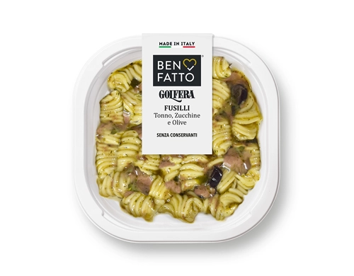 Fusilli Tonno, Zucchine e Olive
